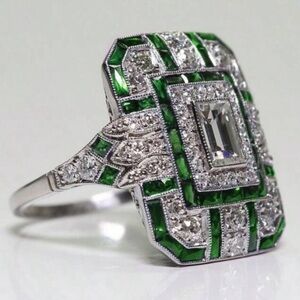 Vintage Cubic Zirconia Ring